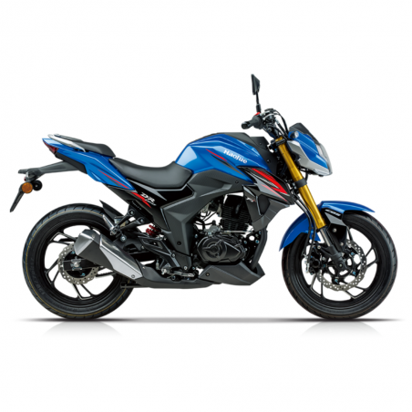 Haojue DR160 Blue/Black Motorbike