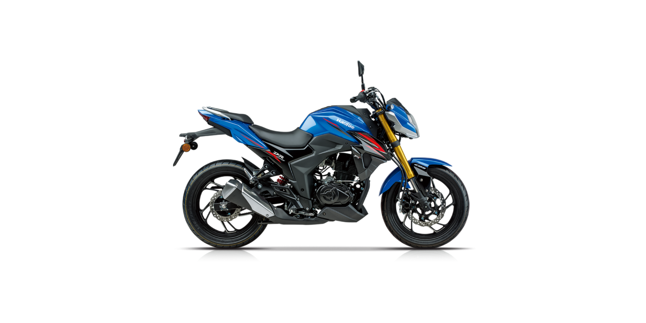 Haojue DR160 Blue/Black Motorbike