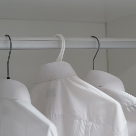 Alpha Wardrobe 3 Doors MDF White & Blue