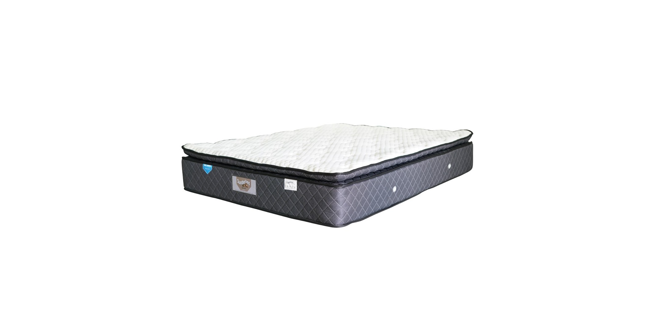 Slumberland Dallas Plush 200x200 cm Pillow Top Med