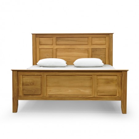 Adonis Queen Bed 160x200cm In Teak