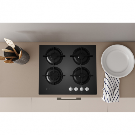 Indesit ING 61S/BK Built-in Hob