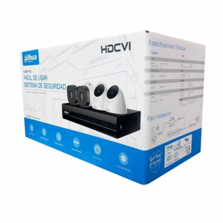 DAHUA COOPER Kit 2.0MP/ 4CH 4 cameras with 1TB HDD