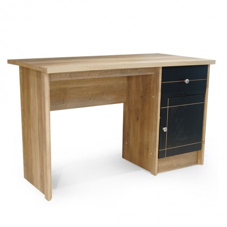 Toledo Office Table Summer Oak+D.Grey PB