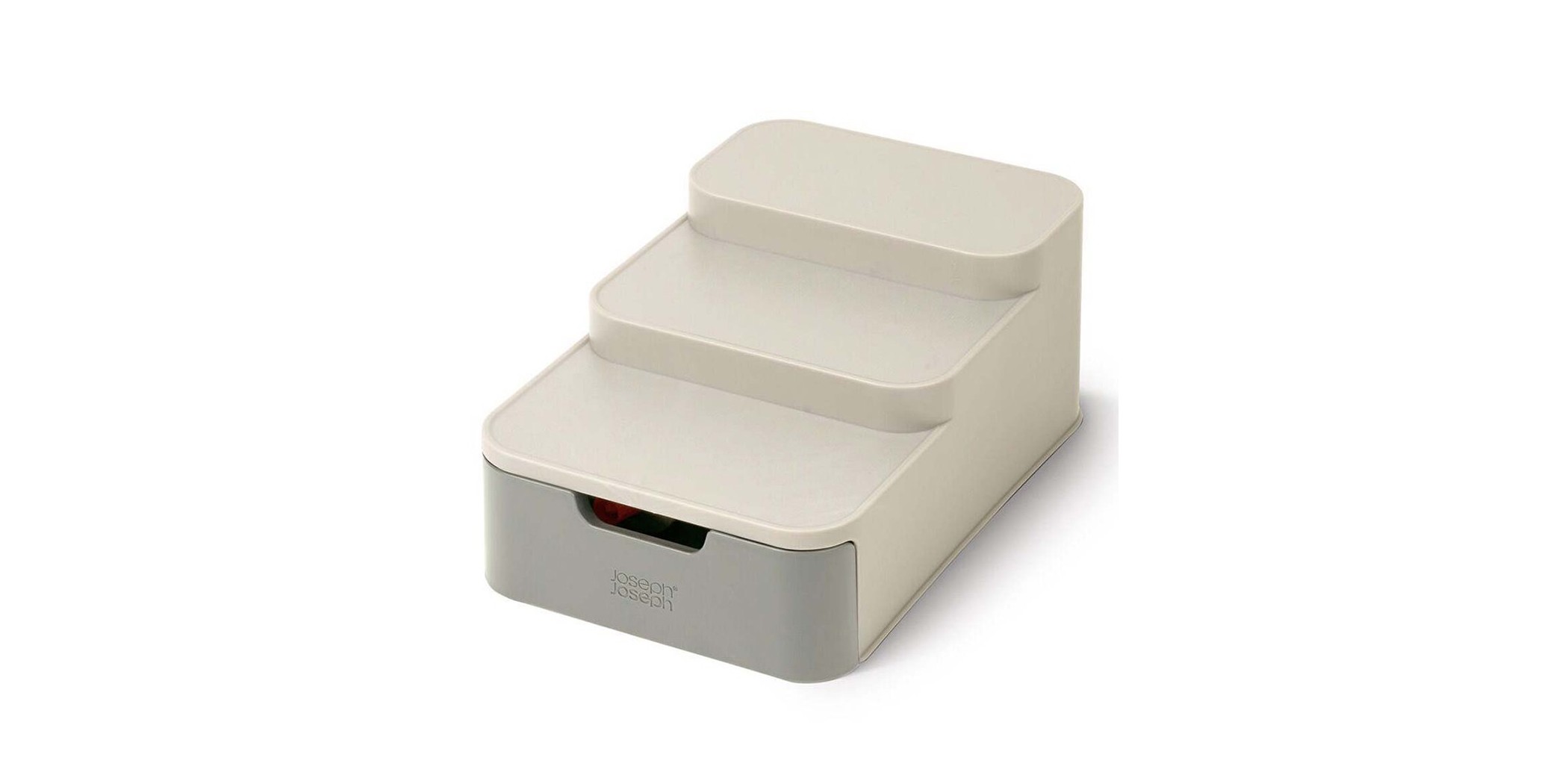 Joseph Joseph Duo 85172-JJ Tiered Grey Compact Cupboard Organiser "O"
