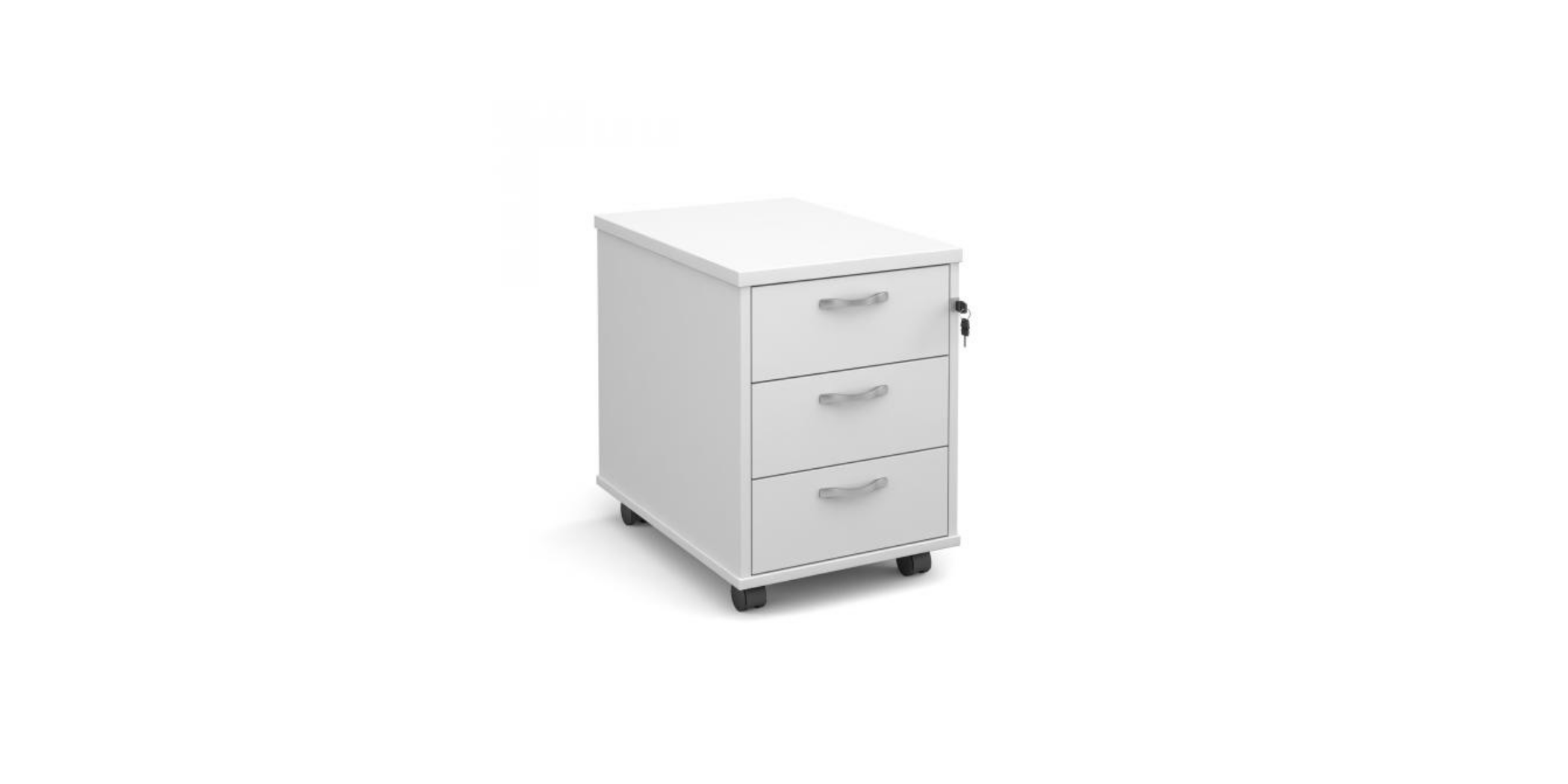 Pedestal With 3 Drawers Low Mobile with 3 Drawers