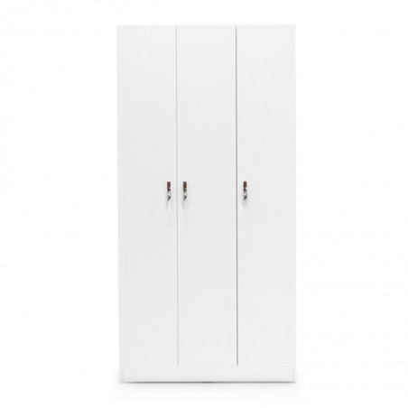 Bodrum Wardrobe W/3 Doors White