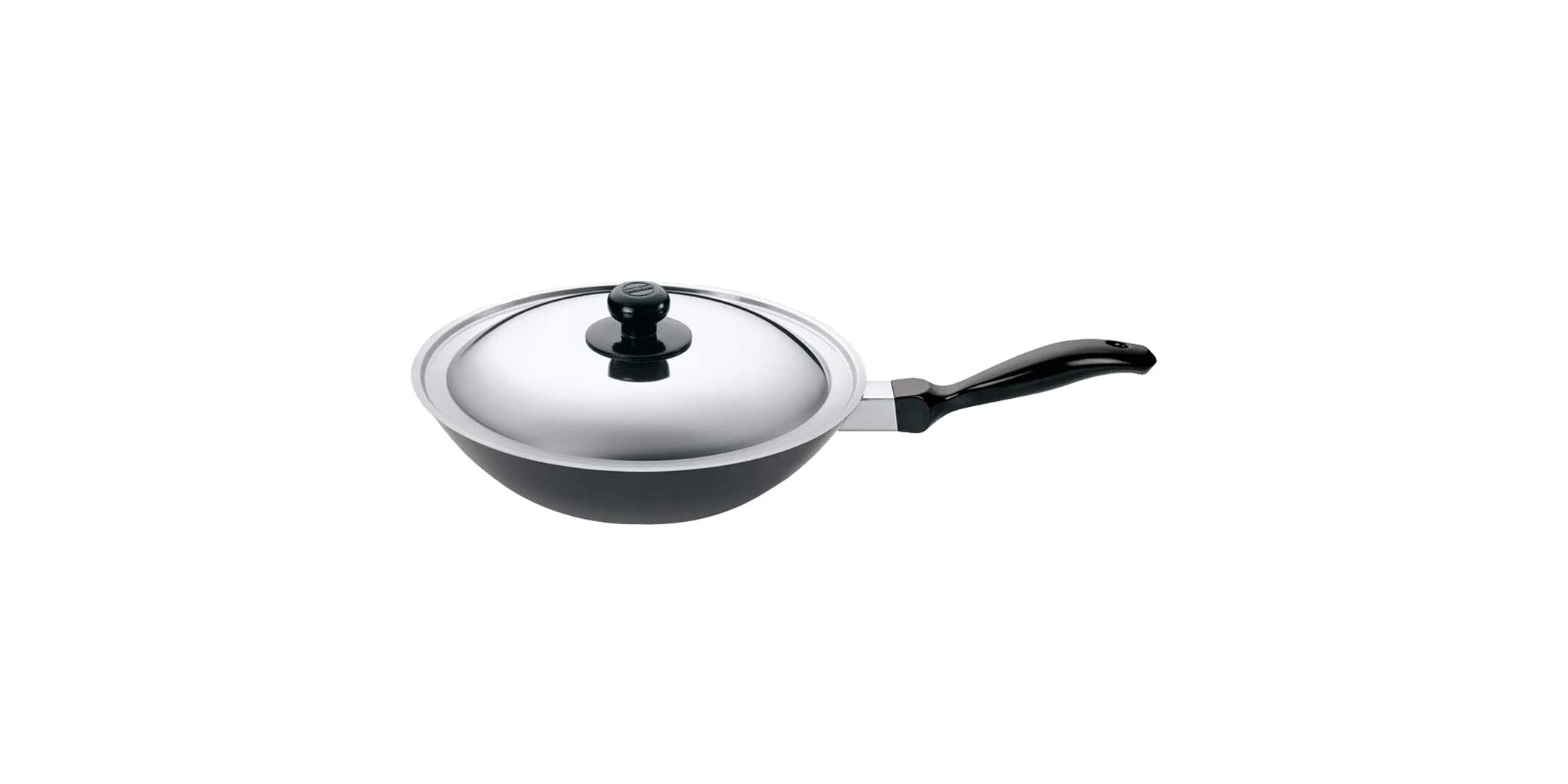 Futura Q71 26cm 2L Flat N/S Deep Frypan with Lid