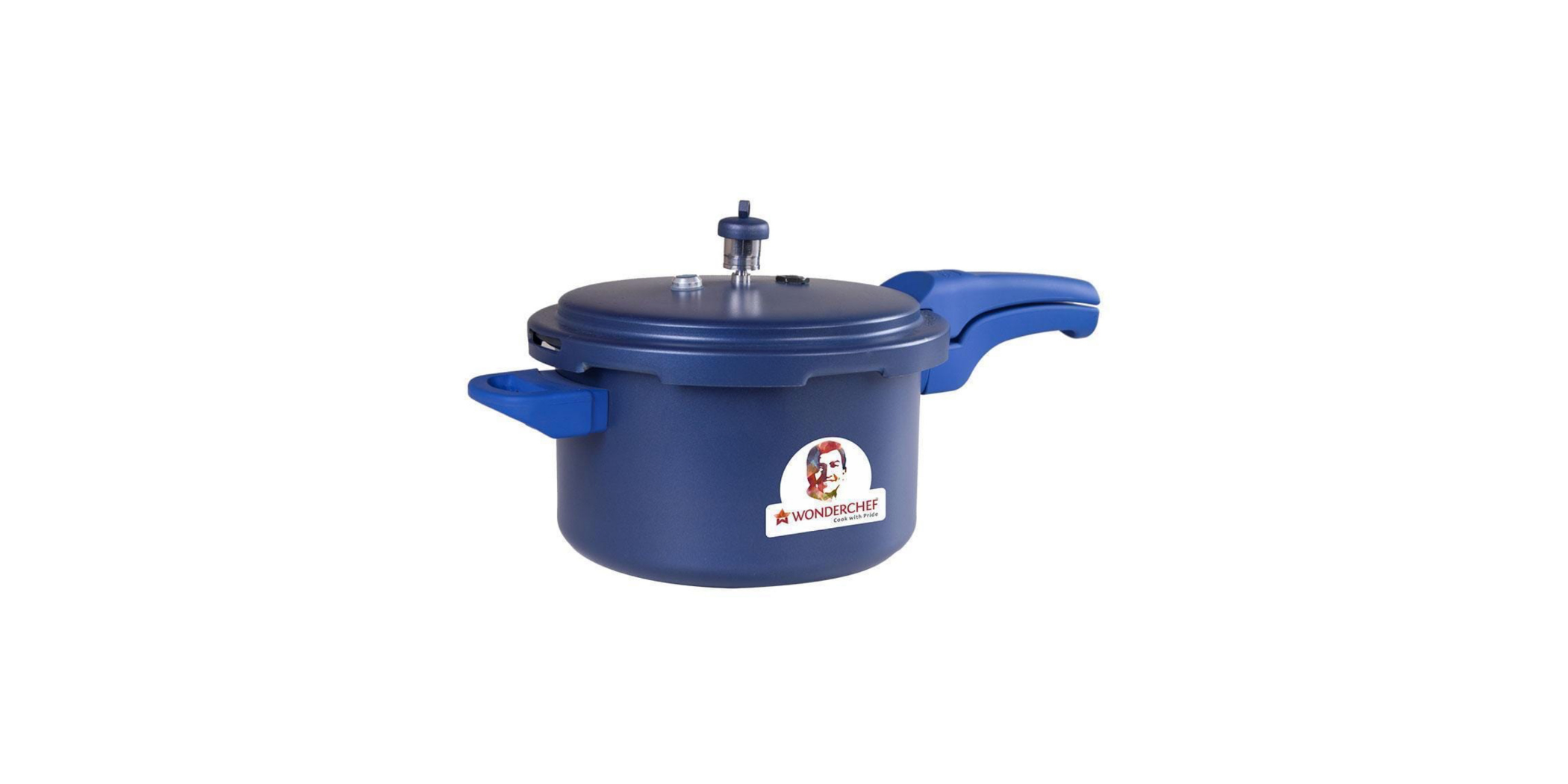 Wonderchef WON147 3L Blue Health Guard Pressure Cooker 2YW "O"