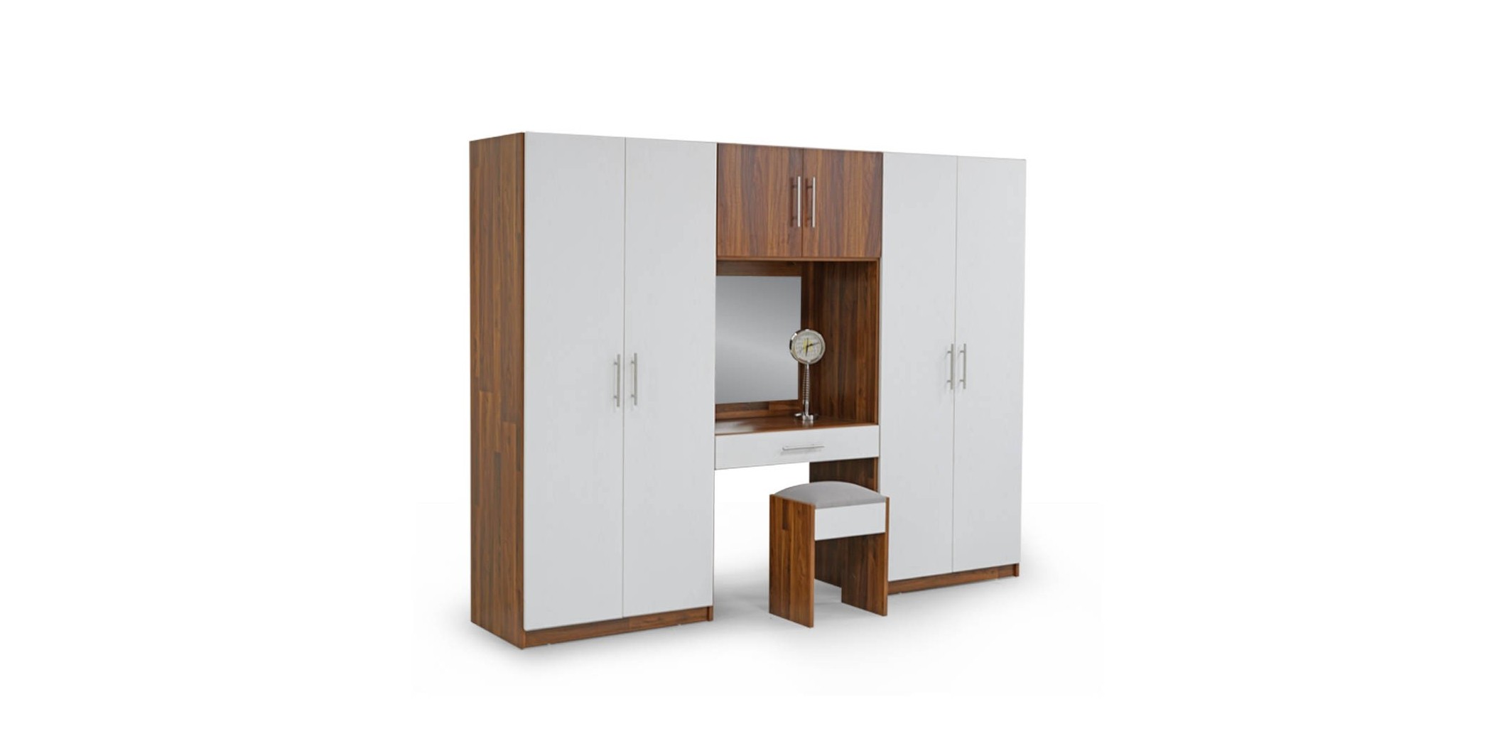 Arden Wardrobe 4 Doors + Dressing Table