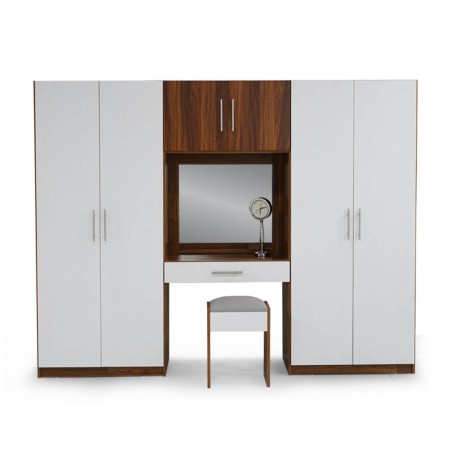 Arden Wardrobe 4 Doors + Dressing Table