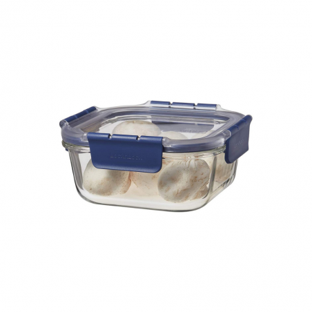 Lock & Lock LBG224 750ml Square Topclass Ovenglass Borosilicate 161 x 161 x 72mm HC339 "O"