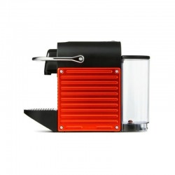 Nespresso Pixie Red C60 + Black Aero Milk Coffee Machine 2YW - 10090370