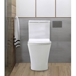 Dura closed coupled , WC SWSONSA-2020W Color White D:640*380*800mm