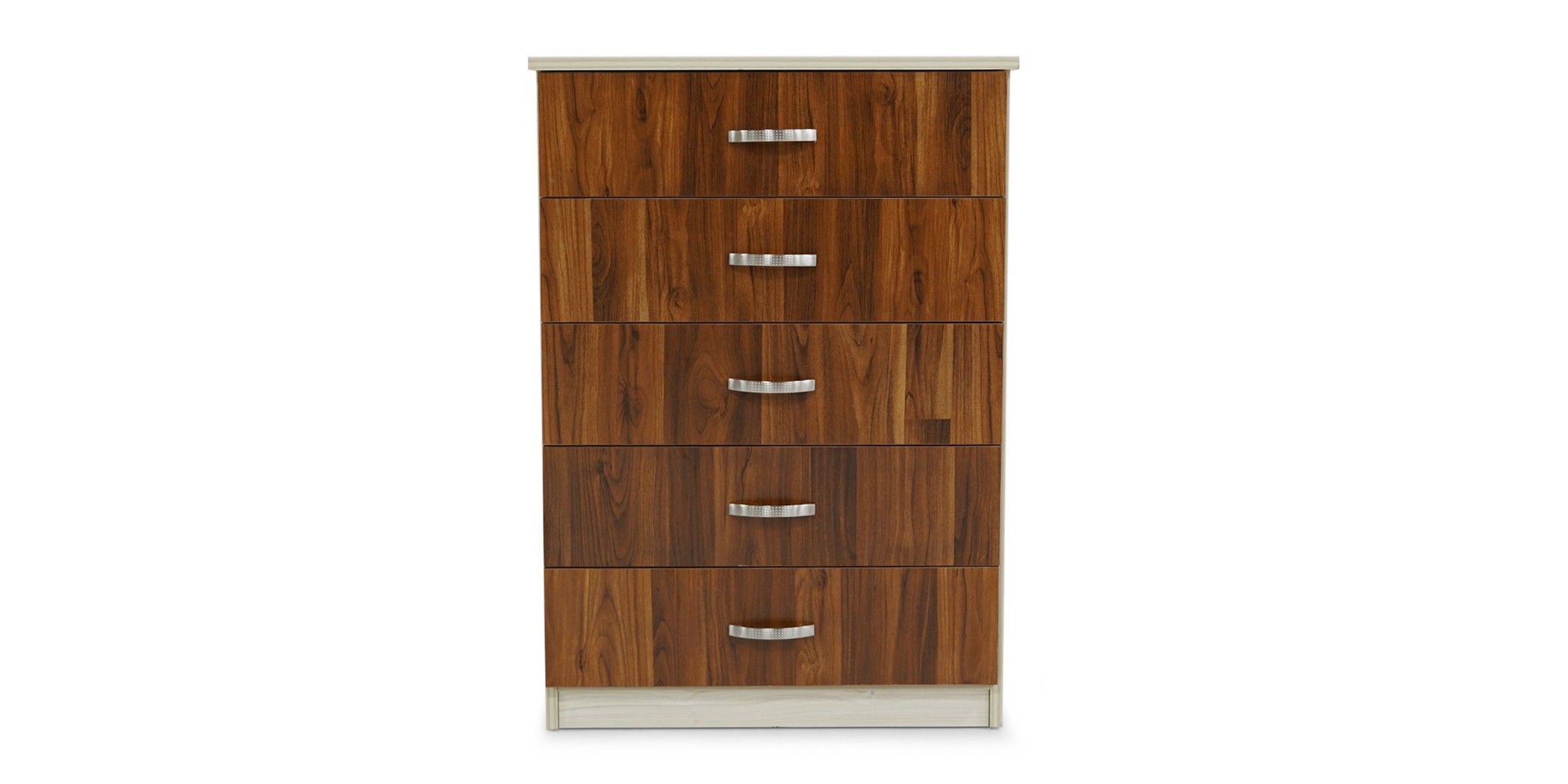 Tripoli Chest of Drawers MDF Kiaat and Creamywood