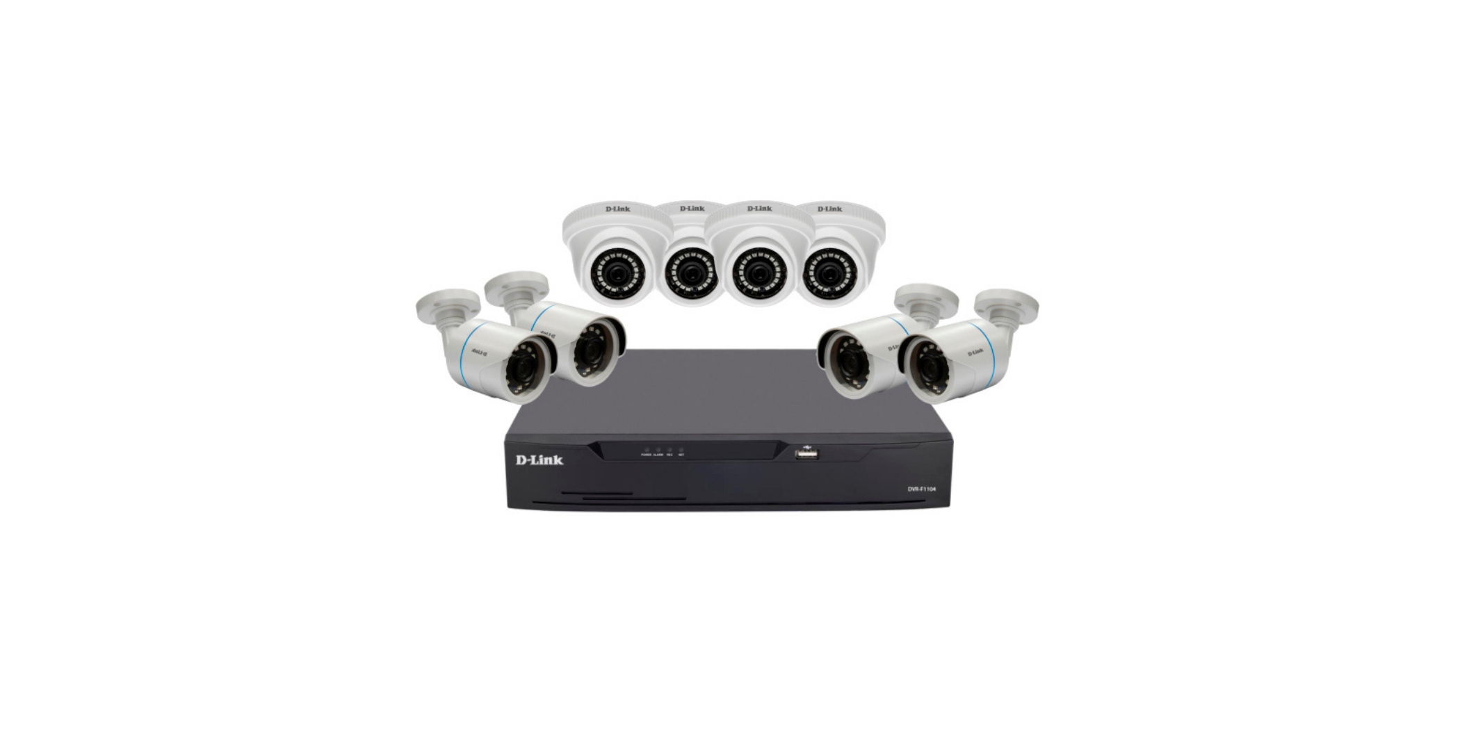 DLINK 8 Cameras Kit DCS-P8