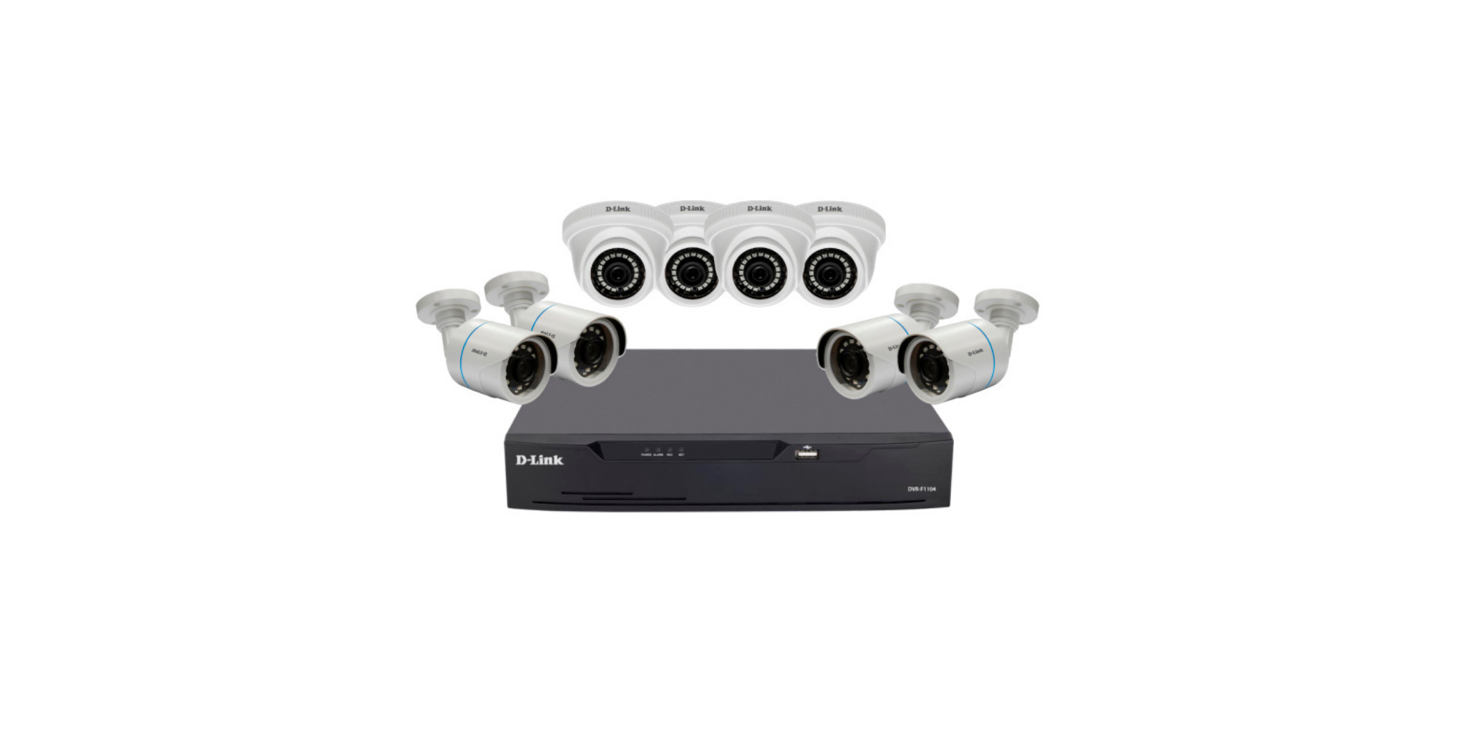 DLINK 8 Cameras Kit DCSP8