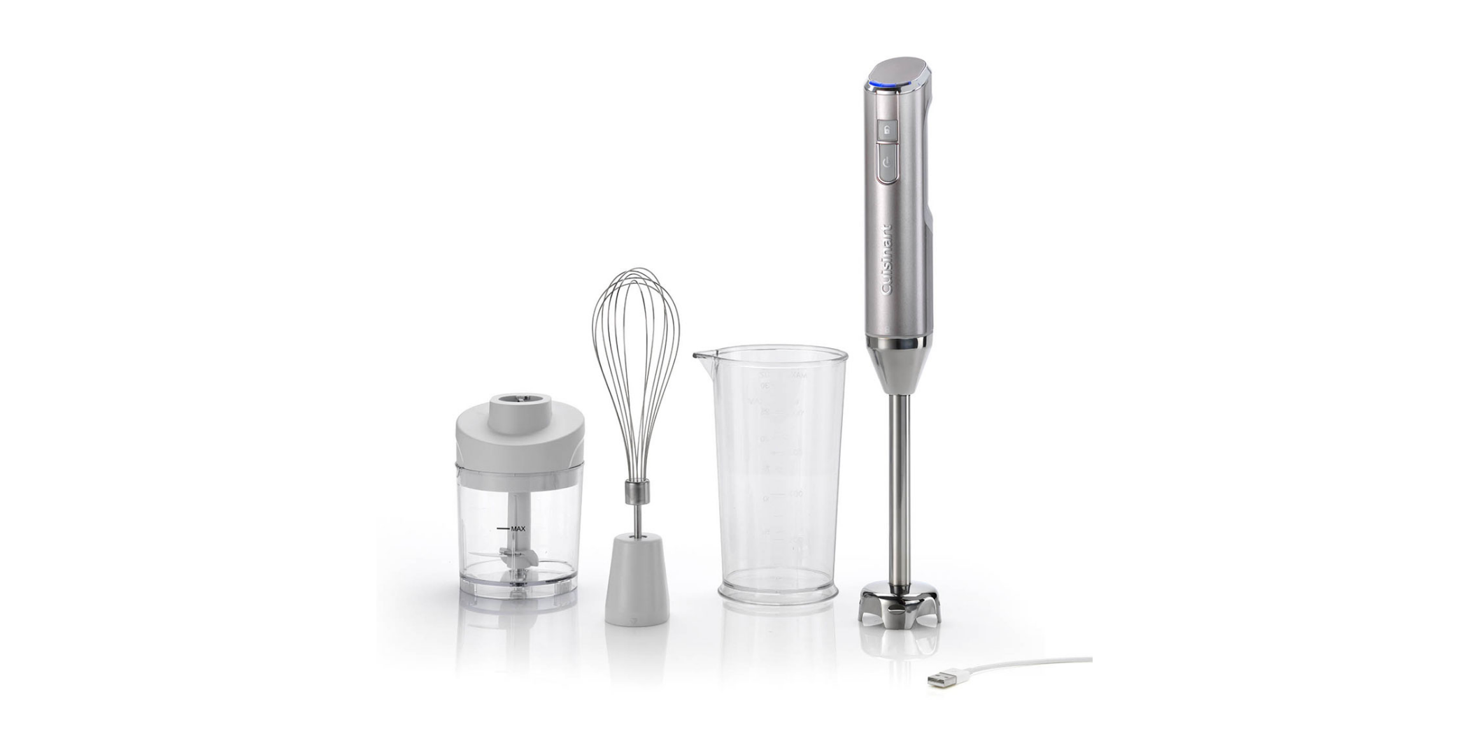 Cuisinart RHB100E Cordless Sil 2YW H/Blender With 3 Accs "O"