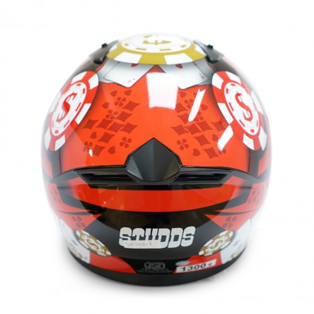 Studds Thunder With Graphics D6 06974 Helmet