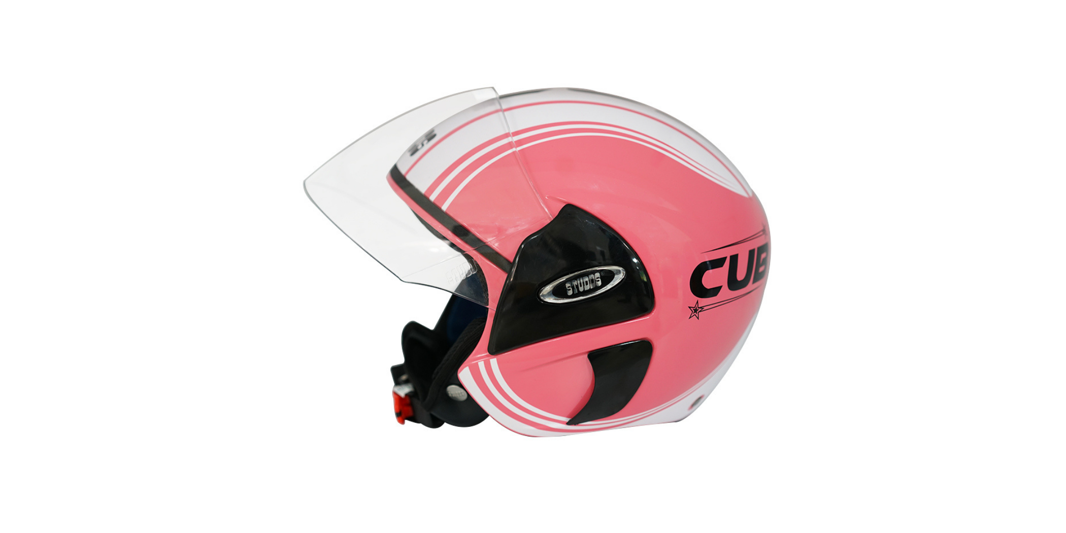 Studds Cub D4 Pink N6 06978 Helmet