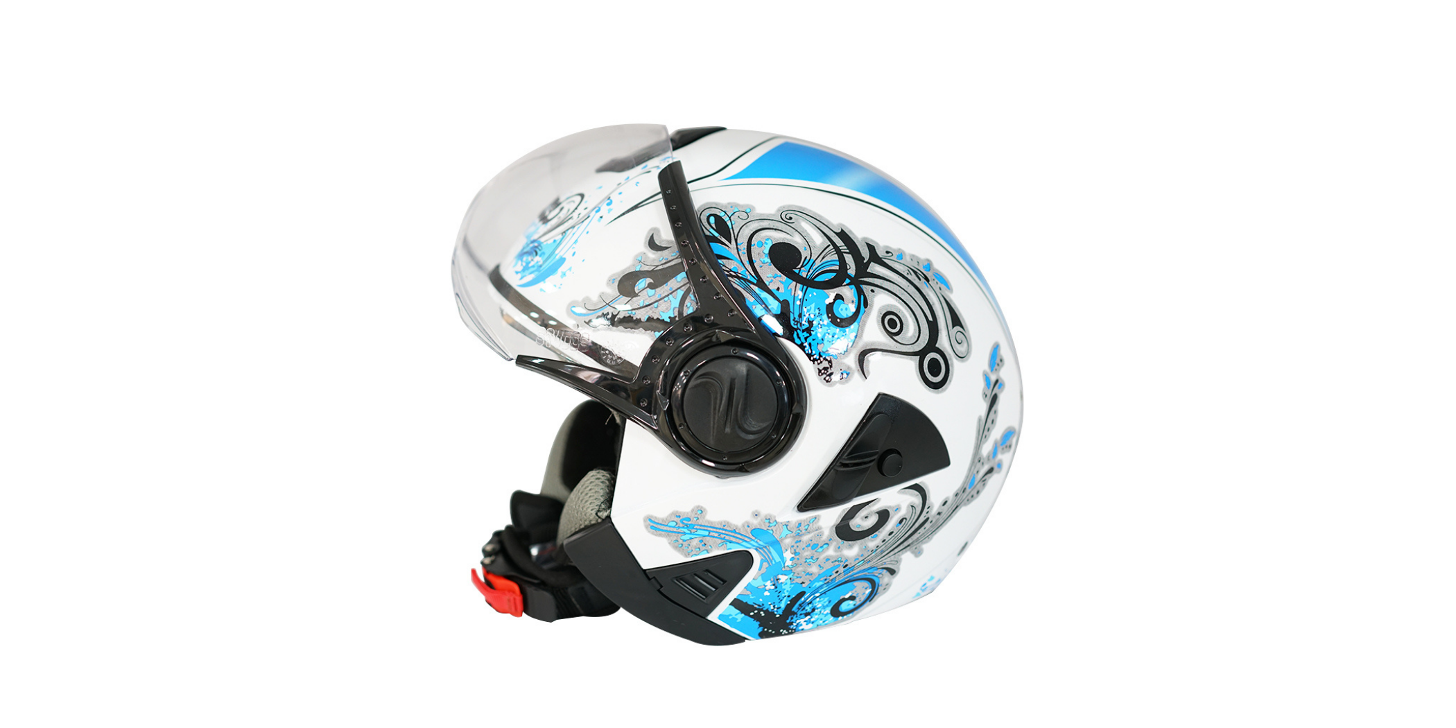 Studds Downtown D1 White N1 06979 Helmet