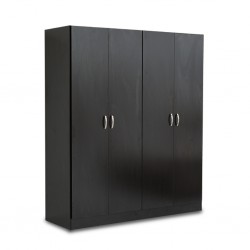Rio Wardrobe 4 doors Wengue MDF