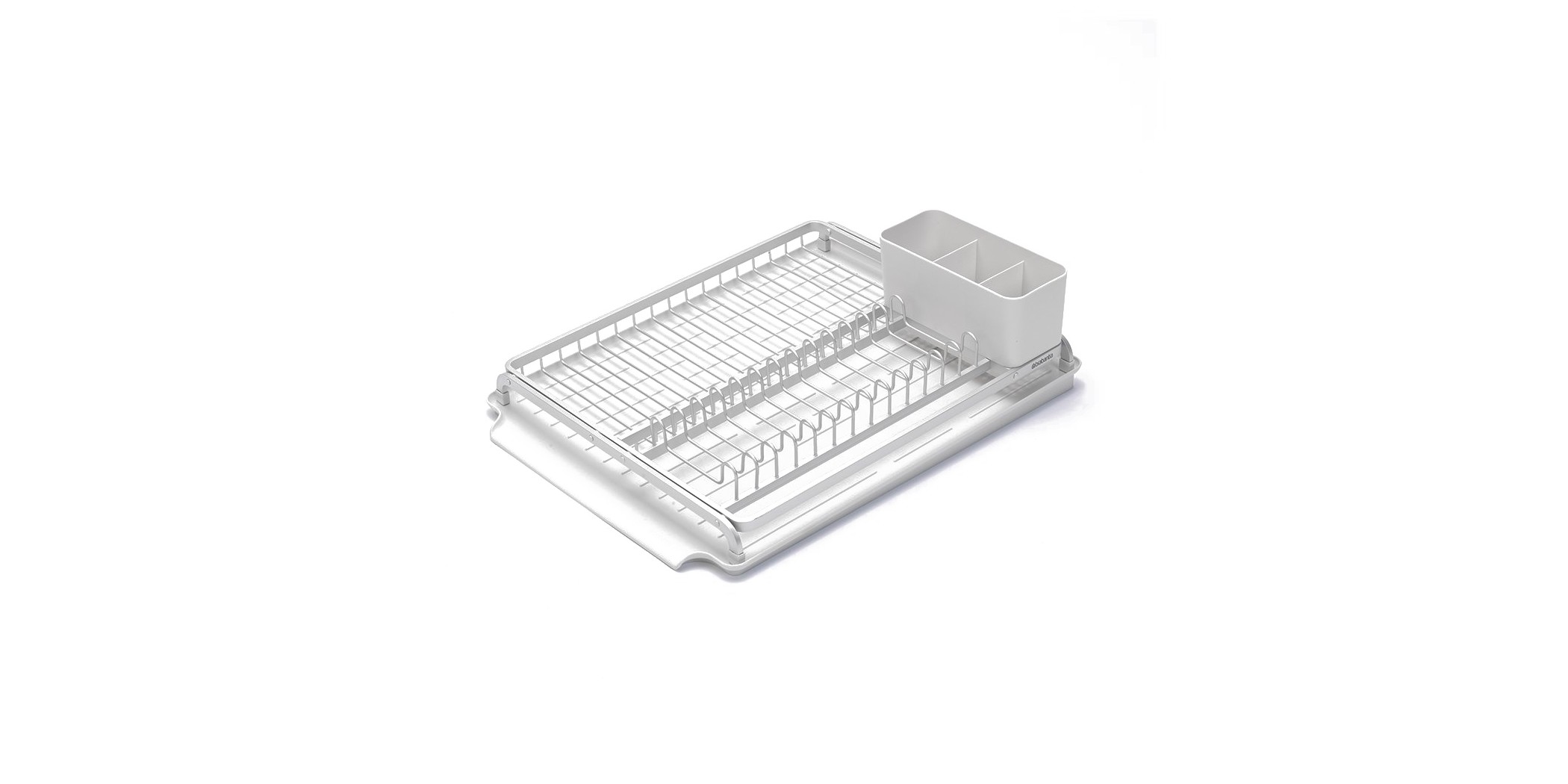 Brabantia 117428 Light Grey Dish Drying Rack 5YW "O"
