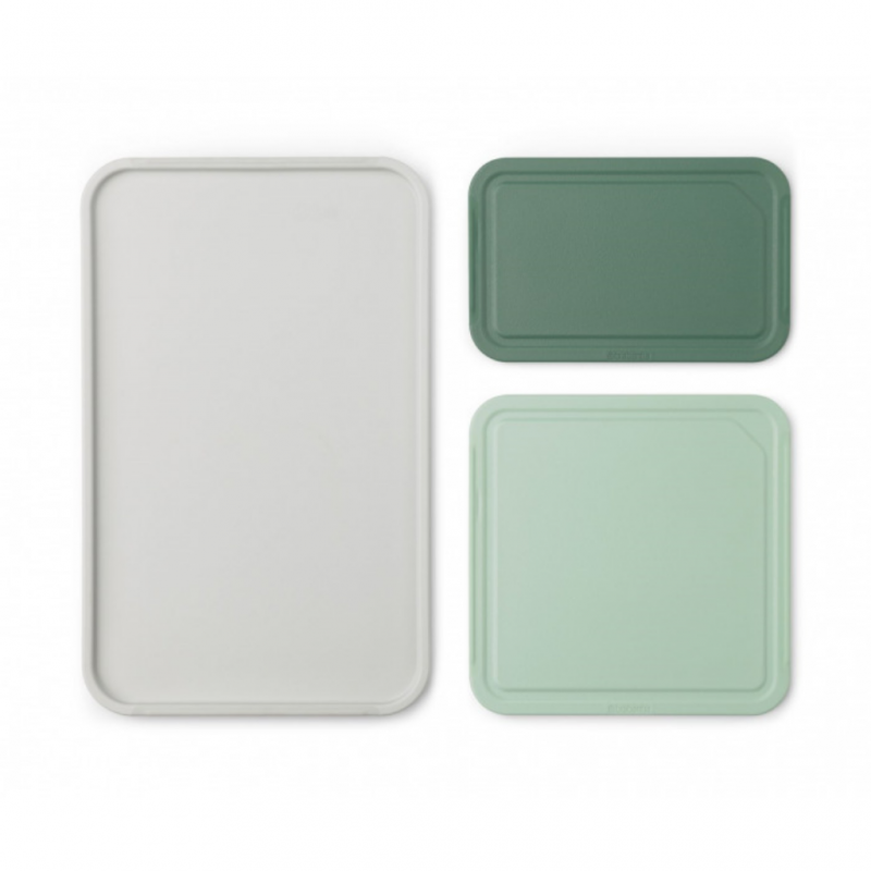 Brabantia 123160 TASTY+ Mixed Chopping Board Set 5YW "O" Brabantia 123160 TASTY+ Mixed Chopping Board Set 5YW "O"