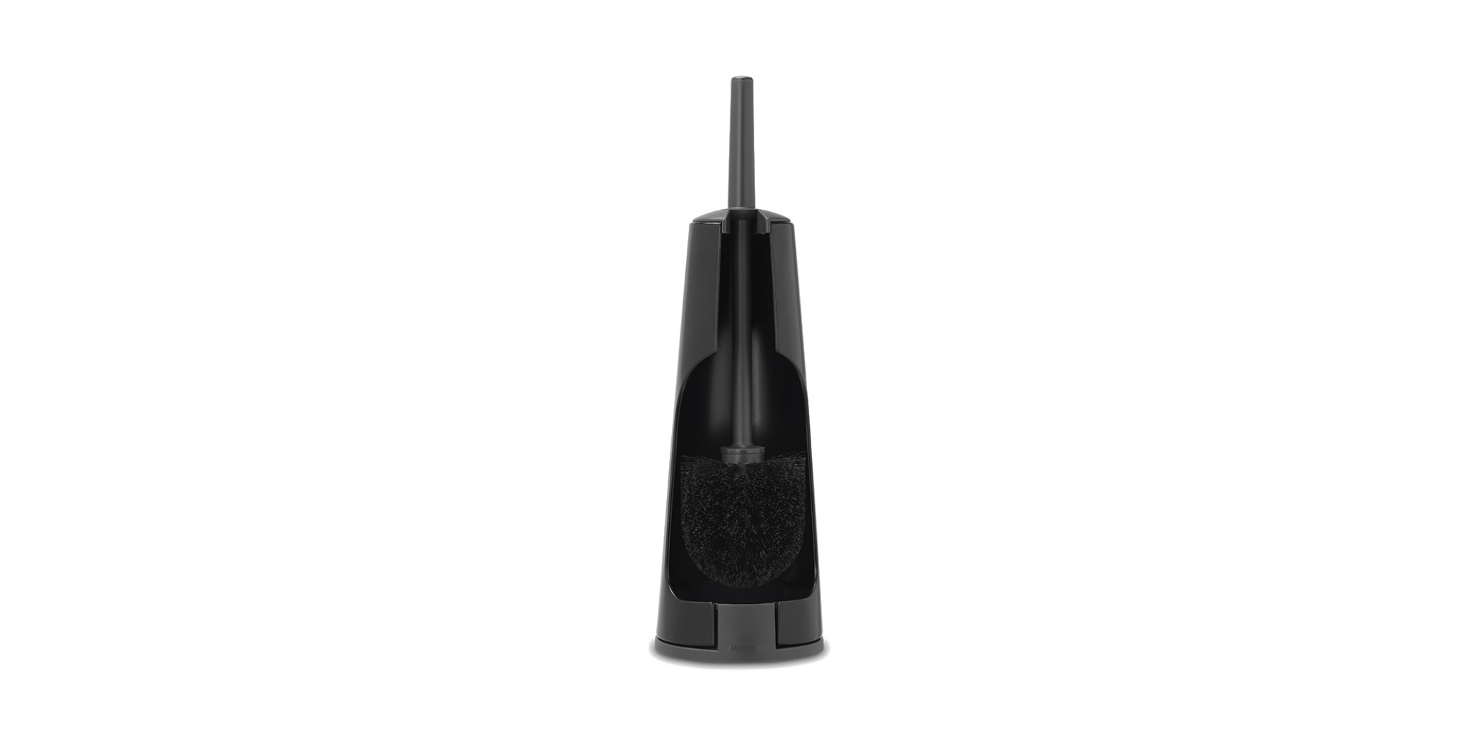 Brabantia 108587 ReNew Matt Black Toilet Brush & Holder 10YW "O"