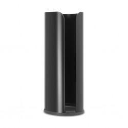 Brabantia 280504 ReNew Matt Black Toilet Roll Dispenser 10YW "O"