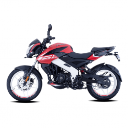 Bajaj Pulsar NS 160 FI Red/White 160cc Motorbike