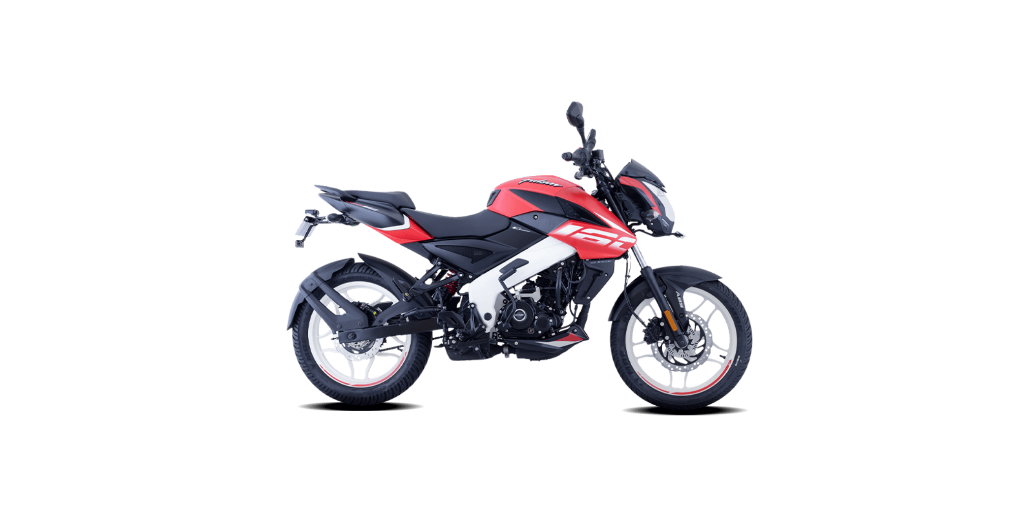 Bajaj Pulsar NS 160 FI Red/White 160cc Motorbike