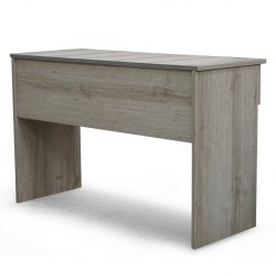 Azell office table with 2 drawers MDF greyish grey