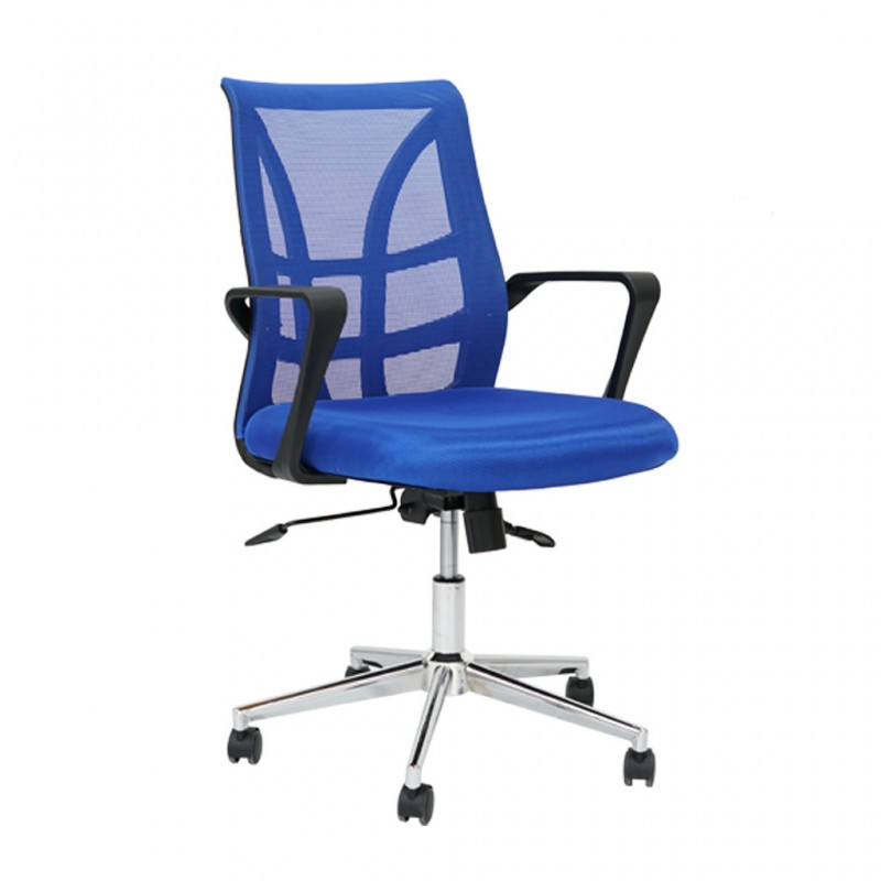 Orson Low Back Office Chair Blue Color