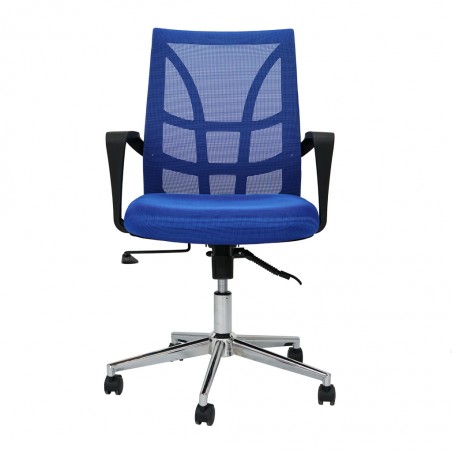 Orson Low Back Office Chair Blue Color