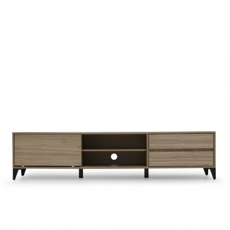 Drusilla TV Stand Walnut / New Burly Wood