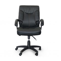 Veracruz Low Back Office Chair Black Color HF366-1