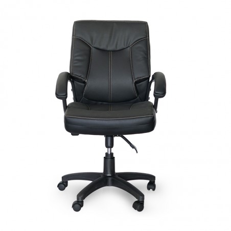 Veracruz Low Back Office Chair Black Color HF366-1