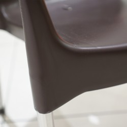 Cello Chair Metallo-Brown