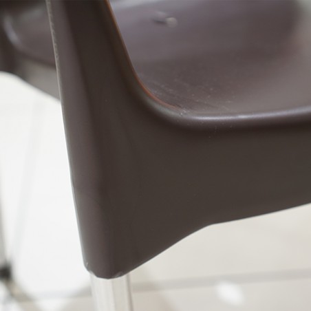 Cello Chair Metallo-Brown