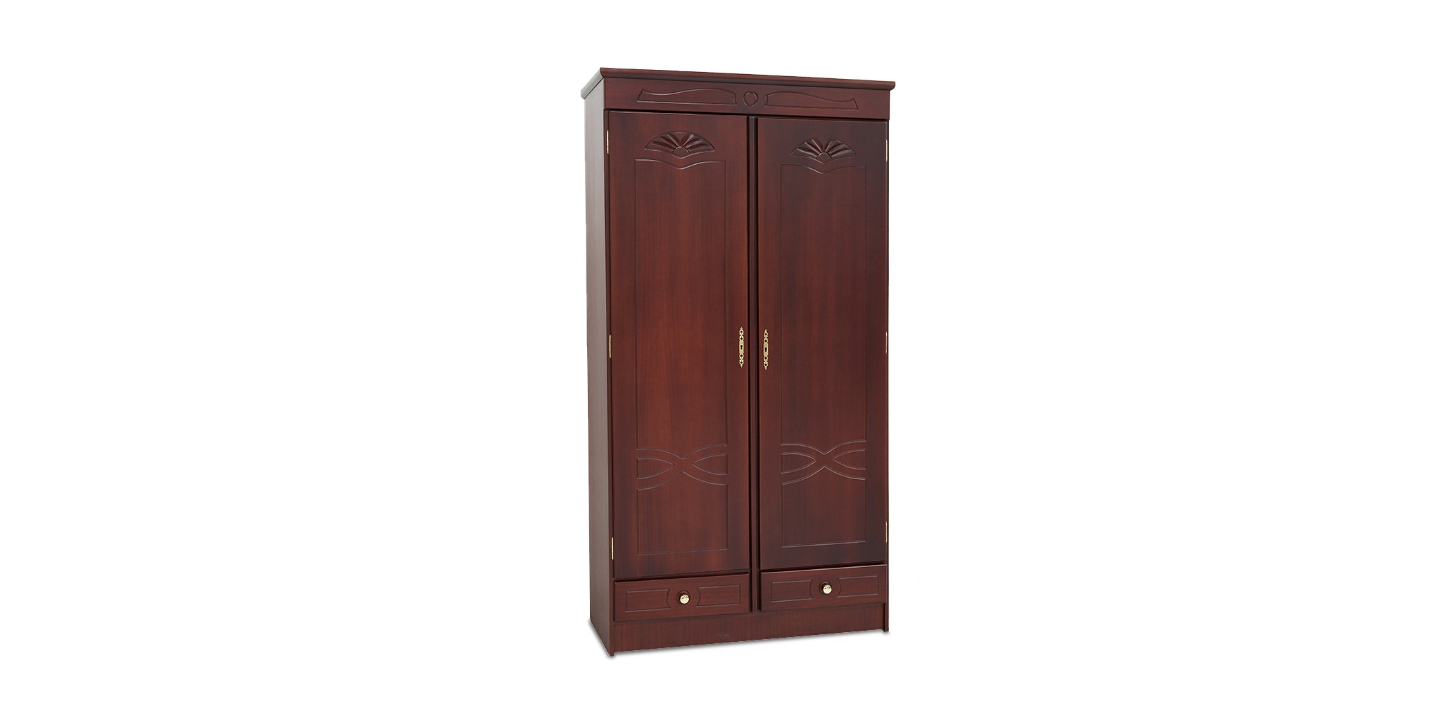 Denver Wardrobe 2 Doors MDF Sapele