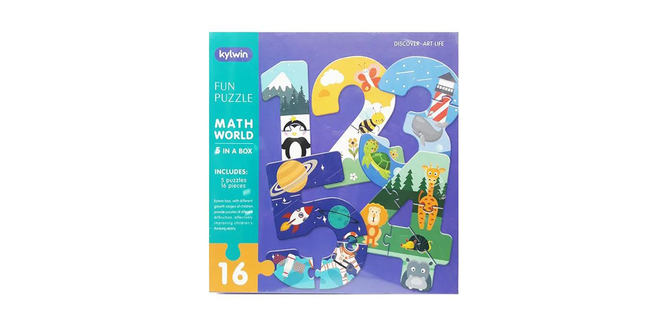 Masen Kylwin Math World Puzzle KW-3002