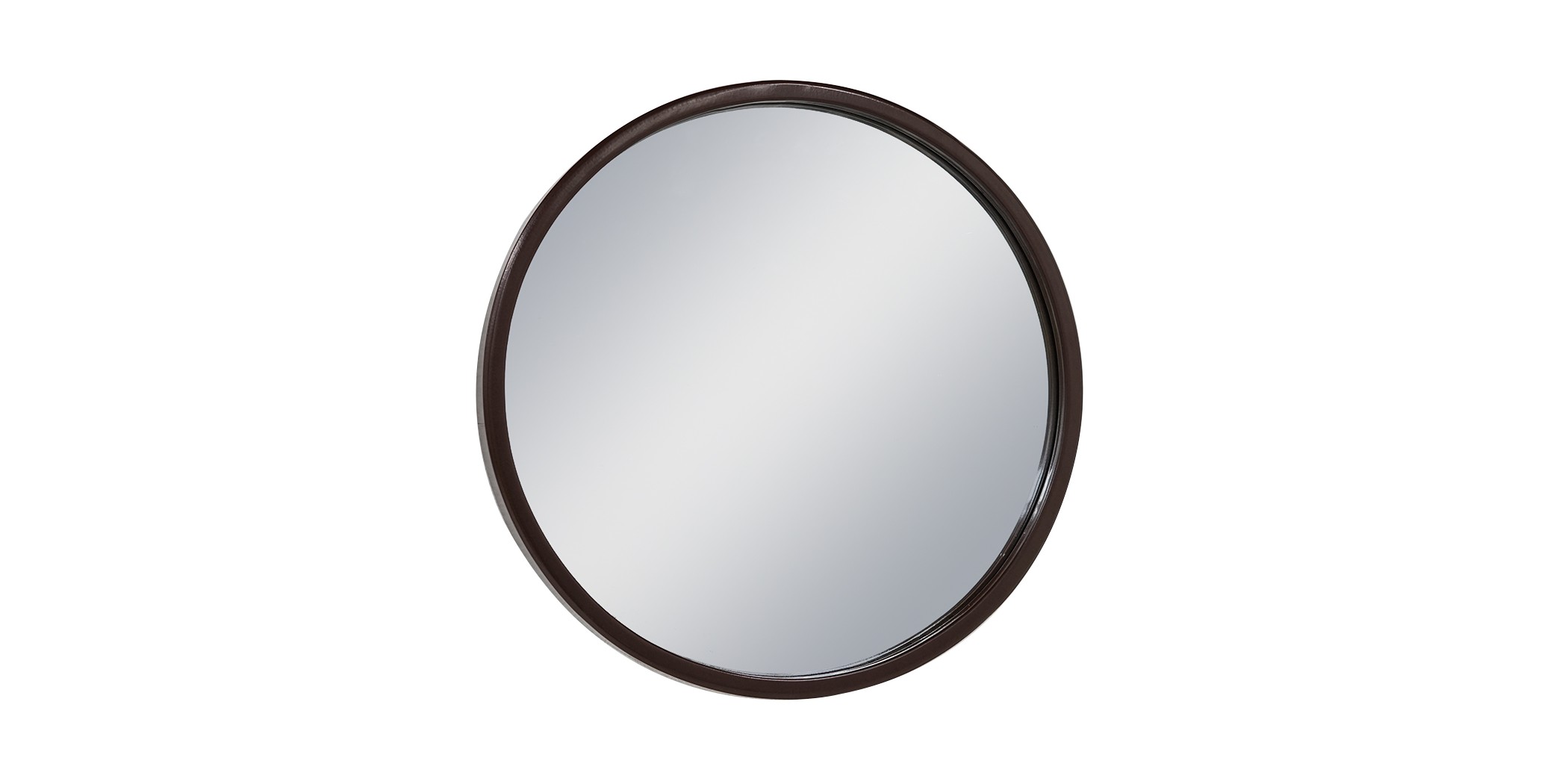 Wall Mirror in Metal Silver Finish Diameter 30 cm JC-MN311