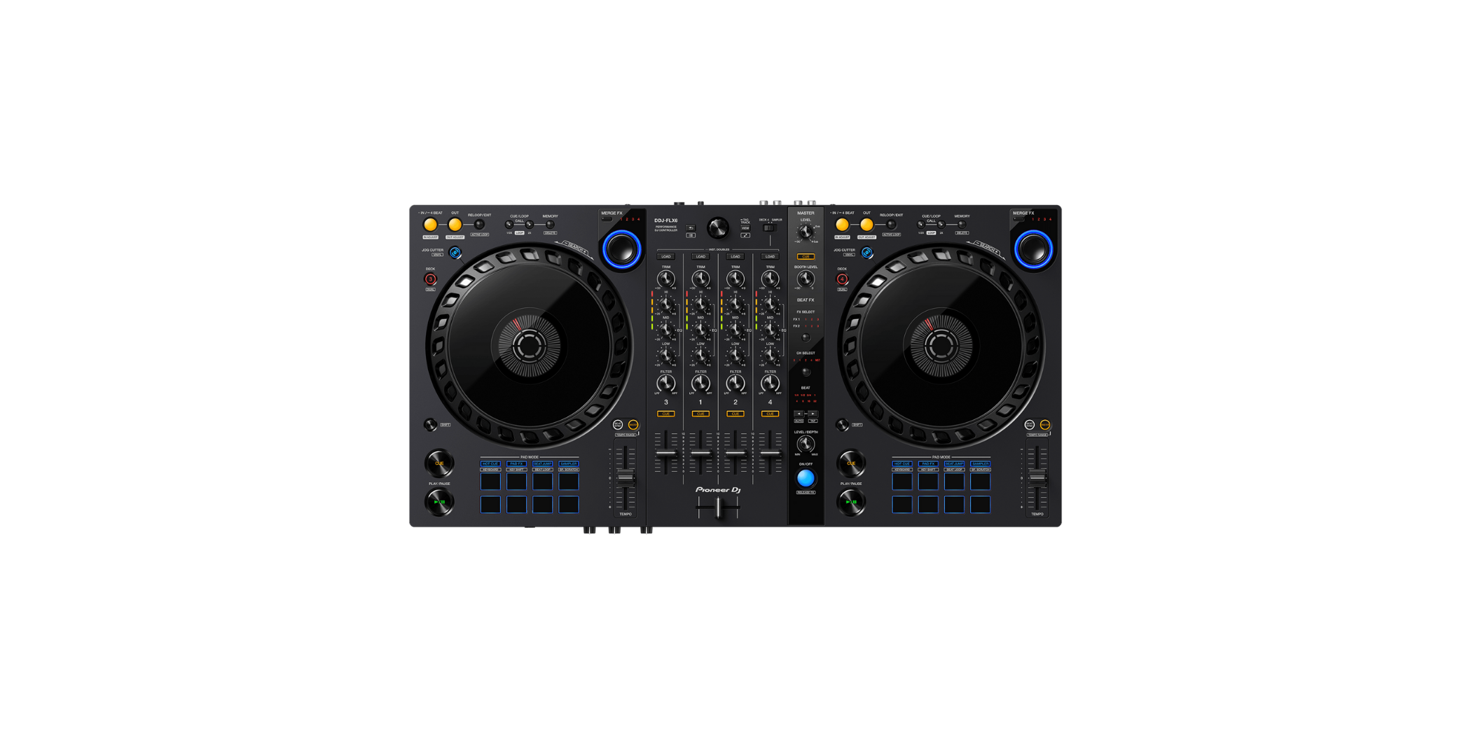 Pioneer DDJ-FLX6 4-channel DJ controller DJ Pro