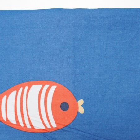 Flat Sheet+1 Pillow 160x230 cm A080 Little Fish Legend