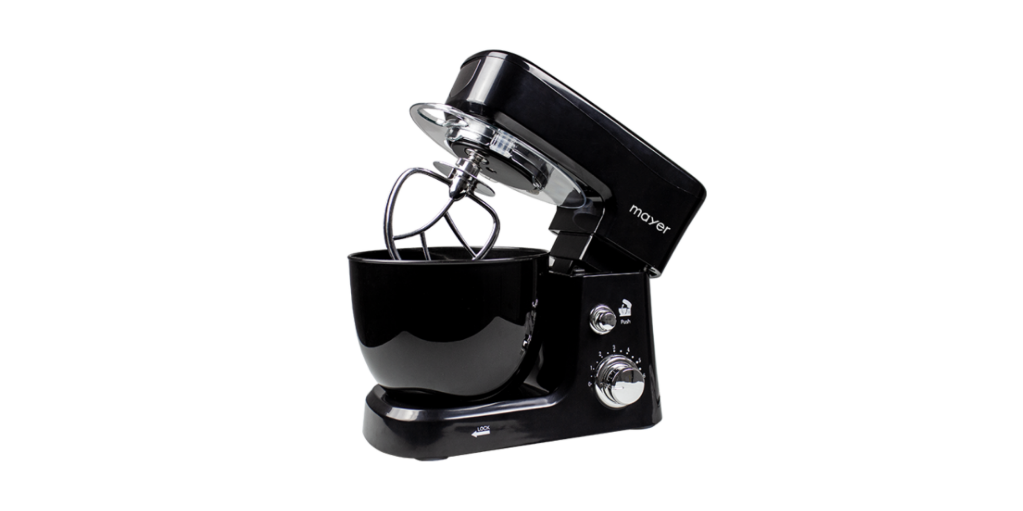 Mayer MMSM35B 3.5L Black Plastic Stand Mixer