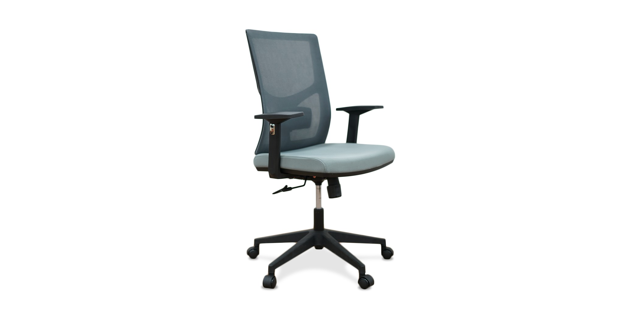 Nia Low Back Office Chair Grey Color