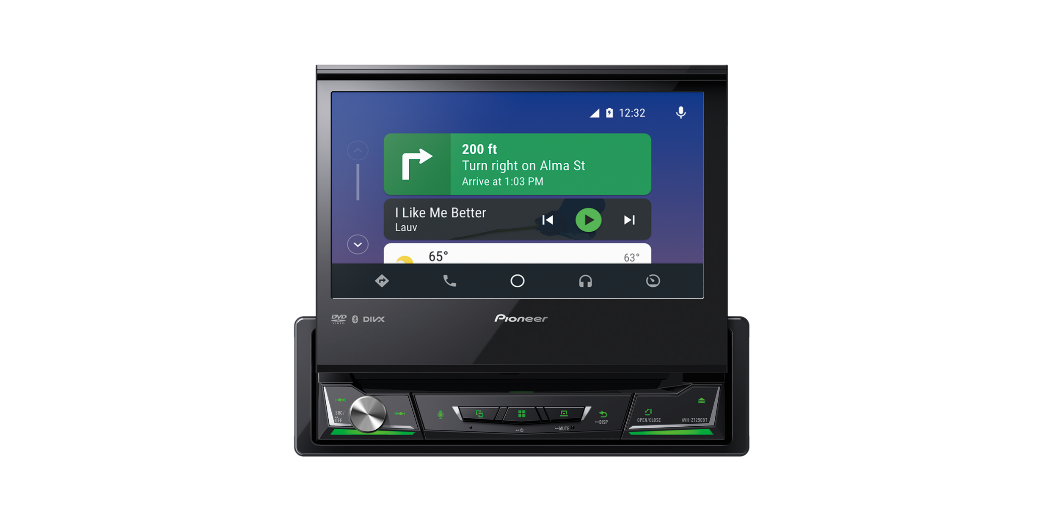 Pioneer AVHZ7250BT 7" Car Touch Screen Multimedia