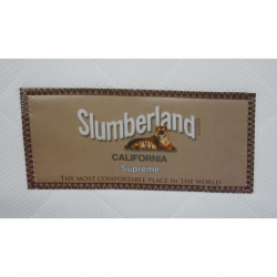 Slumberland California Supreme King 180x200 cm White Border