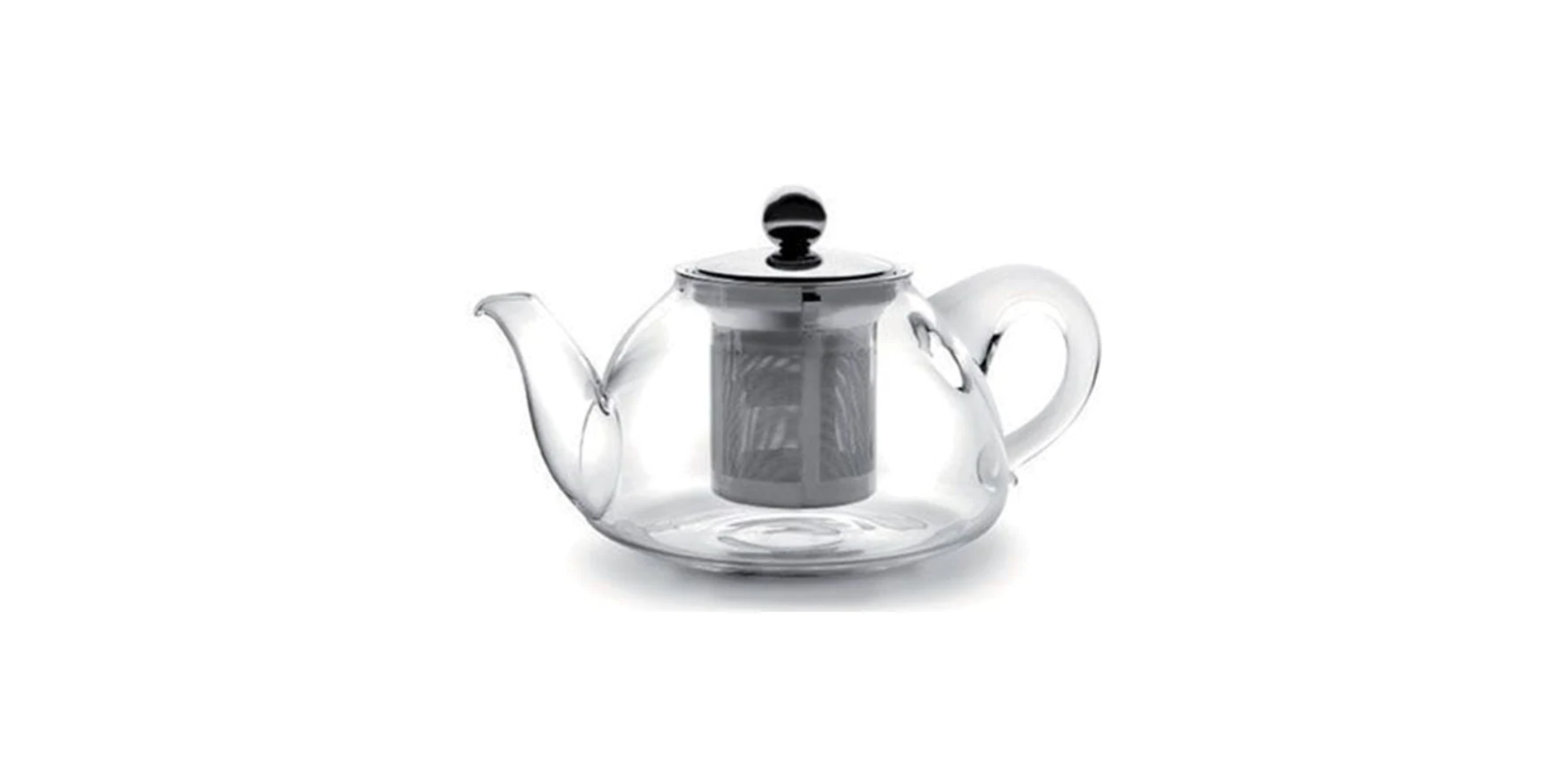 Ibili 621704IB 450ml Glass Teapot With Filter Stove "O"